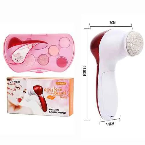 11-in-1 Facial & Body Massager - Exfoliating Scrub & Pedicure Foot Care Machine