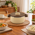 1.8L Insulated Hot Pot – Brown