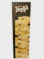 Hasbro Original Jenga Classic Game - High-Quality Wooden Block Stacking Game for Kids & Adults