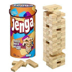 Hasbro Jenga Classic Game (Model 53557) - Original Wooden Block Stacking Family Game for Kids & Adults Ages 6+