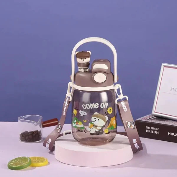 Cute Character 2 in 1 Water bottle