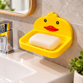 Cute Duck Wall-Mounted Soap Dish