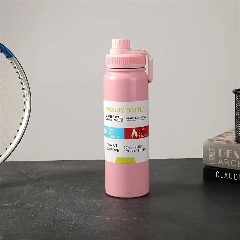 Vacuum Insulated Steel Water Bottle – Imported Premium Temperature Control for Everyday Use!