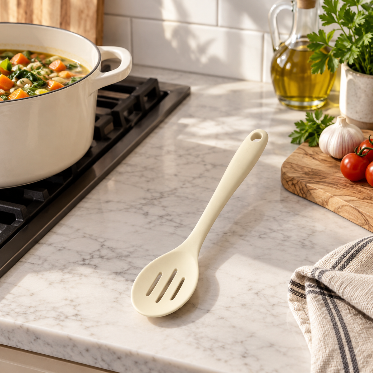 Prestige Silicone Slotted Spoon