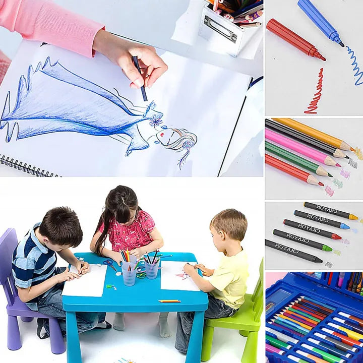 Creative Art Box – 68 Pcs All-in-One Coloring & Painting Kit for Kids