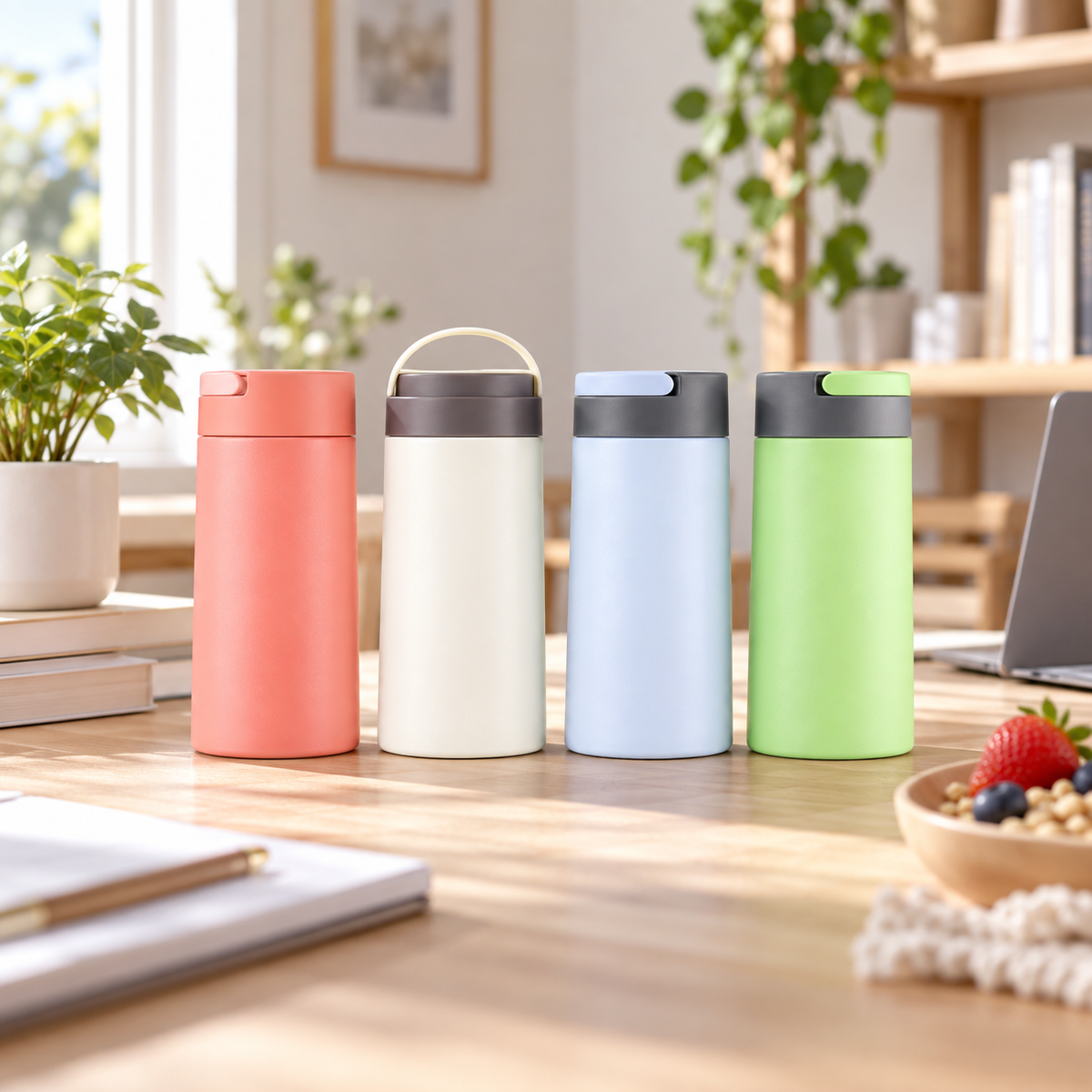 Young Youth 450ml Glass Water Bottle