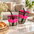HOHO 450ml Glass Drinking Cup