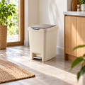 20L Two-Way Pedal Waste Bin