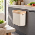 ECOCO 11L Hanging Kitchen Waste Bin – Beige