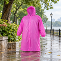 Reusable PEV Raincoat for Travel and Everyday Use