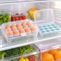15-Grid Clear Stackable Egg Holder
