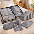 Multi-Piece Travel Packing Cube & Luggage Organizer Set