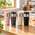 500ml Stainless Steel Insulated Travel Coffee Tumbler