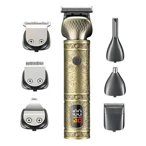 Kemei KM-2313 18-in-1 Grooming Kit - All-in-One Hair & Beard Trimming Set