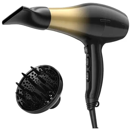 KIPOZI RCY-8233 Professional 1875W Nano Ionic Hair Dryer - Salon-Grade Hair Styling Tool