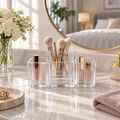 Clear Acrylic Multi-Compartment Organizer
