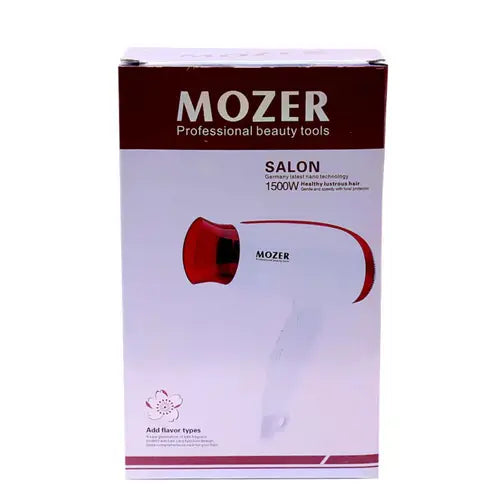 Mozer MZ-3301 Hair Dryer - Professional Ionic Hair Dryer with Cool Shot Button