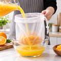 Fine Mesh Nylon Drawstring Strainer Bag