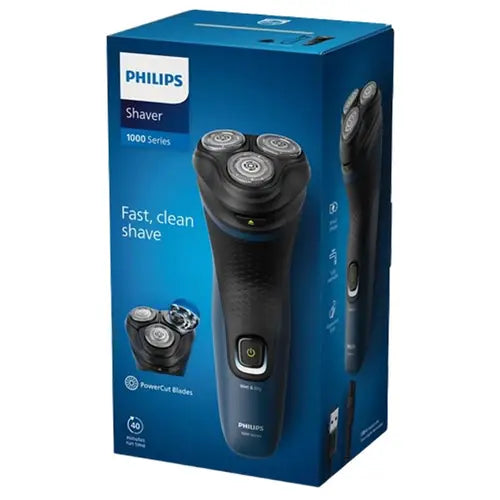 Philips S1151/00 Shaver 1000 Series - Wet & Dry Electric Shaver for Men