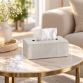 Premium Vertical-Rib Tissue Box Holder