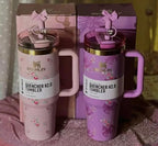 Imported Stanley LoveShackFancy Tumblers - Floral Design 40oz FlowState™ Quencher H2.0