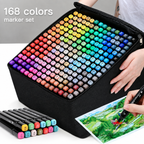 Master Artist's Alcohol Ink Markers — Copic Twin, Dual-Tip, Studio-Quality Blending