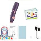 3D Printing Pen for Kids – Safe Low-Temperature Rechargeable 3D Pen with Filament Kit | Kidzermania