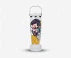 Ronaldo Messi Football Star Print Stainless Steel Tumbler - 30oz