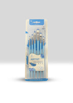 6 PCS Artist Paint Brush Set | Premium Nylon Brushes for Acrylic, Watercolor, Gouache & Oil Painting