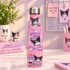 Kuromi Insulated Water Bottle for Girls | Stainless Steel Hot & Cold Bottle (500ml)