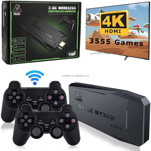 Game Stick Lite 4K - Retro Gaming Console