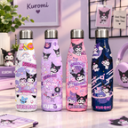 Kuromi Insulated Water Bottle for Girls | Stainless Steel Hot & Cold Bottle (500ml)