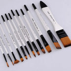 Keep Smiling 12 PCS Artist Brush Set | Premium Paint Brushes for Acrylic, Watercolor & Oil Painting