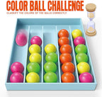 Color Ball Challenge Board Game – Educational Sorting & Logic Toy for Kids