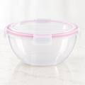 Round Airtight Food Storage Bowl with Locking Lid – 2.5L