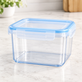 Square Airtight Food Storage Container with Locking Lid – 1L