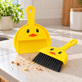 Cute Duck Mini Dustpan and Brush Cleaning Set