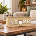 Rustic HOME Wooden Tissue Box Cover