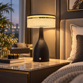 Modern USB Crystal Halo LED Table Lamp